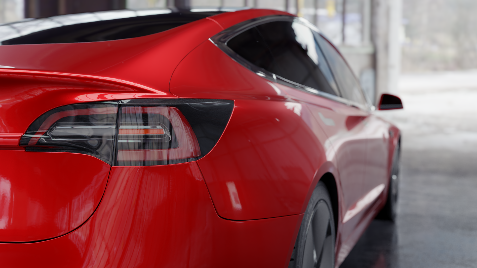 teslamodel3rearlight