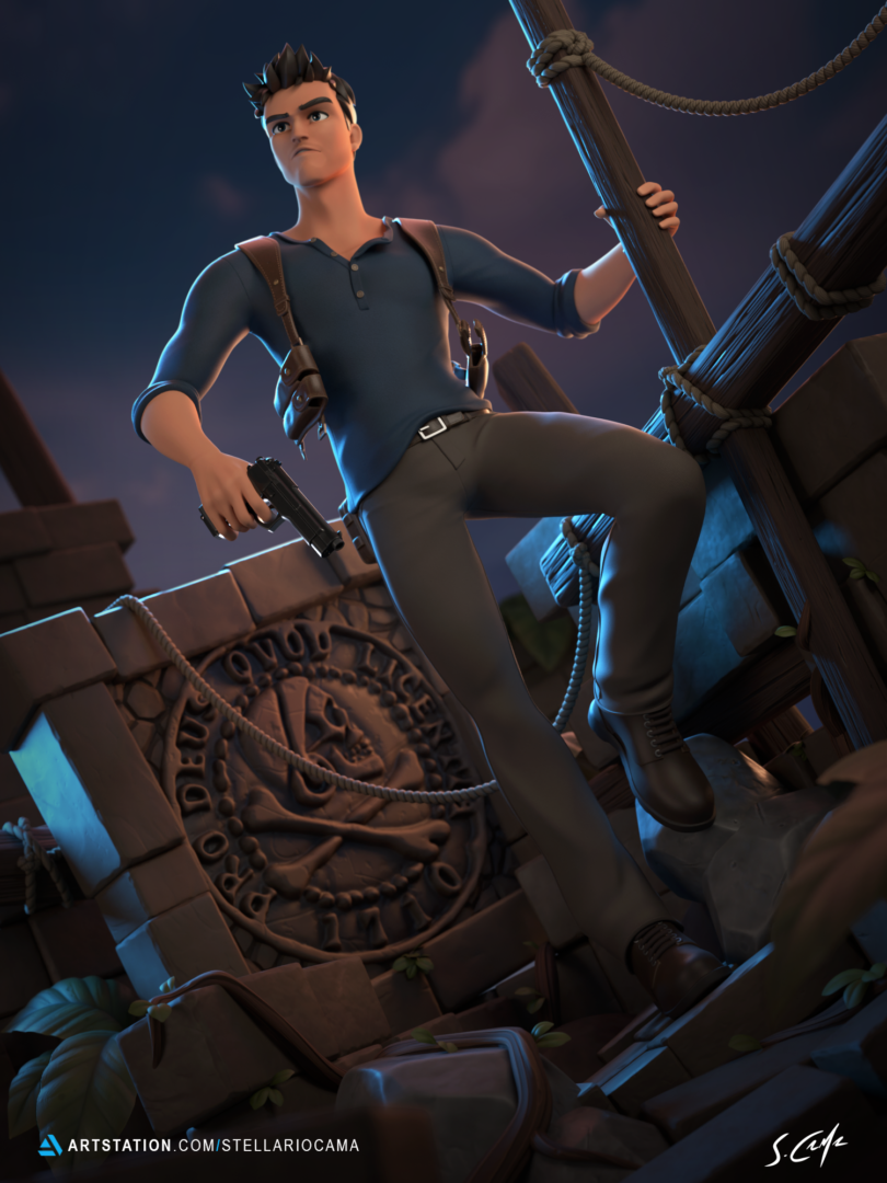 stellariocama_nathan_drake_3dstylized_fanart_00