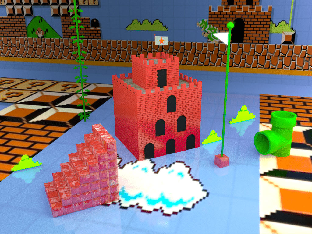 fantasy-cube-super-mario-castle