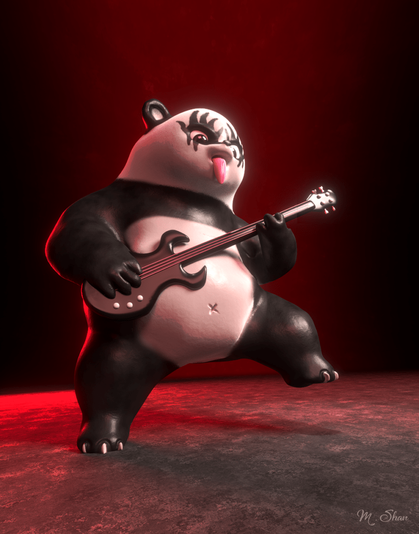 kiss-the-panda