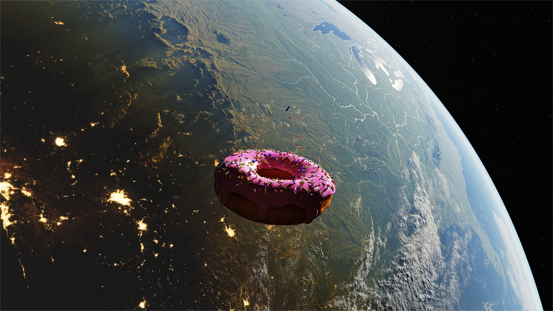 donut-in-space