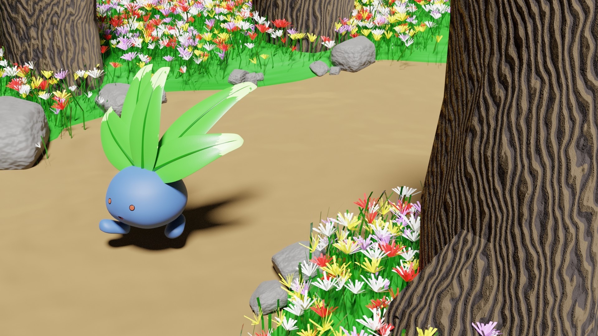 render-oddish-pokemon